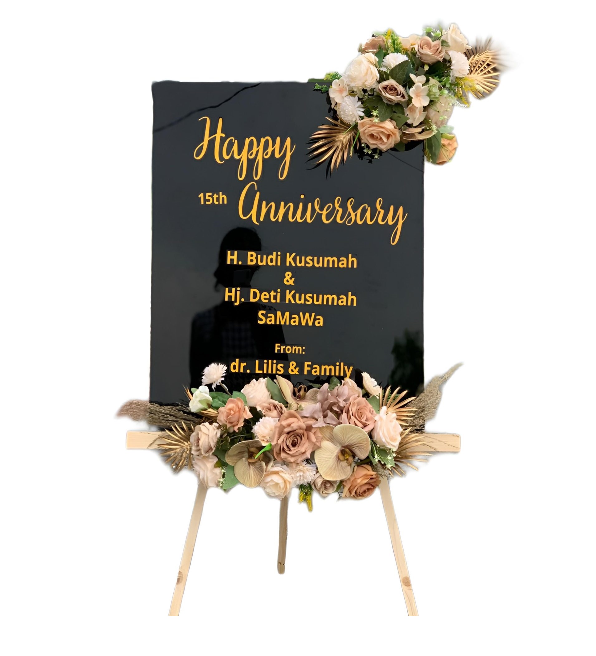 Papan Bunga Akrilik Cigeulis