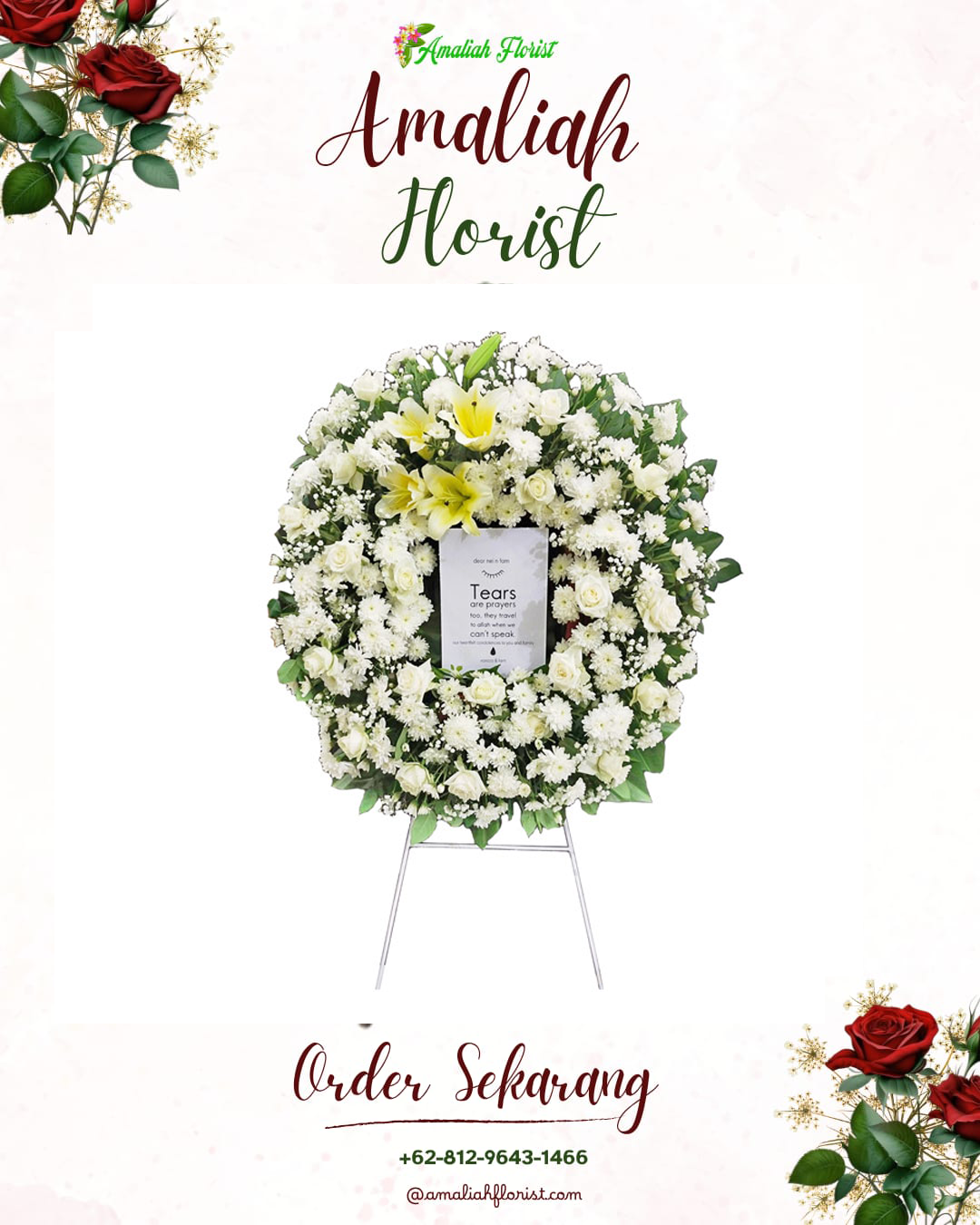 Krans Bunga Duka Cigeulis