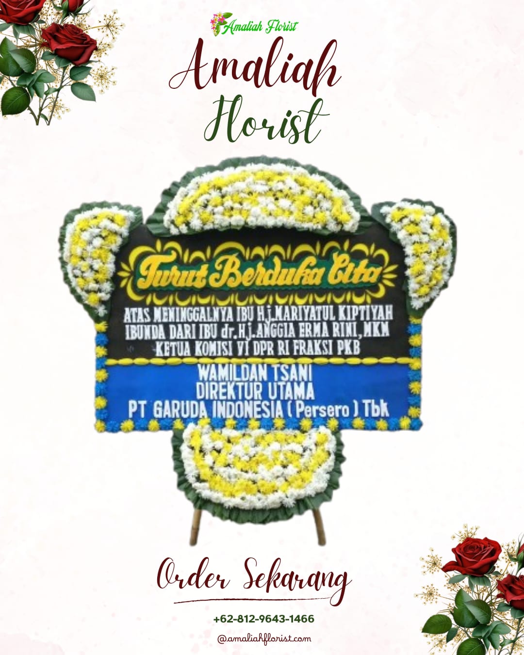 Papan Bunga Duka Cigeulis